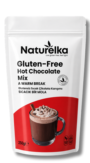 Glutensiz Sıcak Çikolata Karışımı 250 Gr
