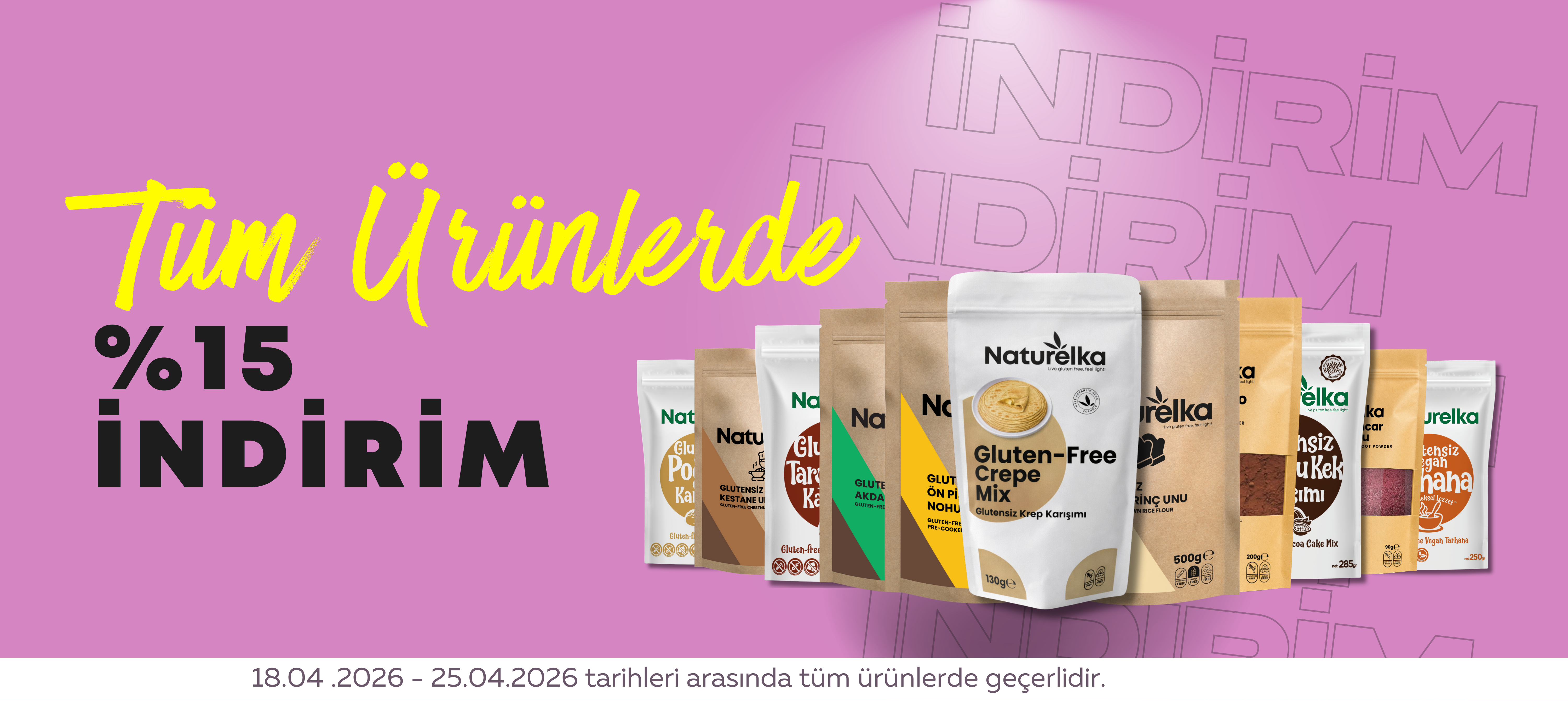 naturelka %15 indirim