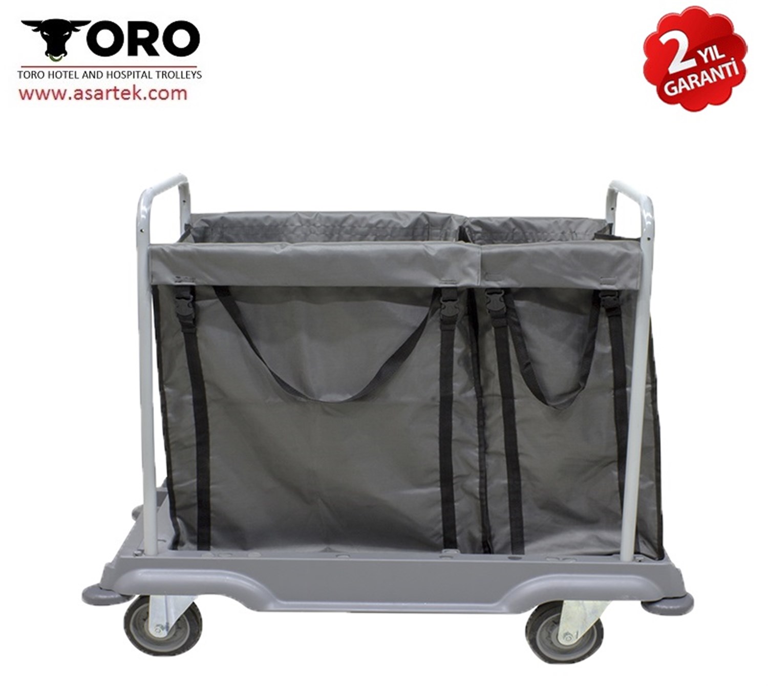 C101-Toro İTHAL Çamaşır Toplama Arabası