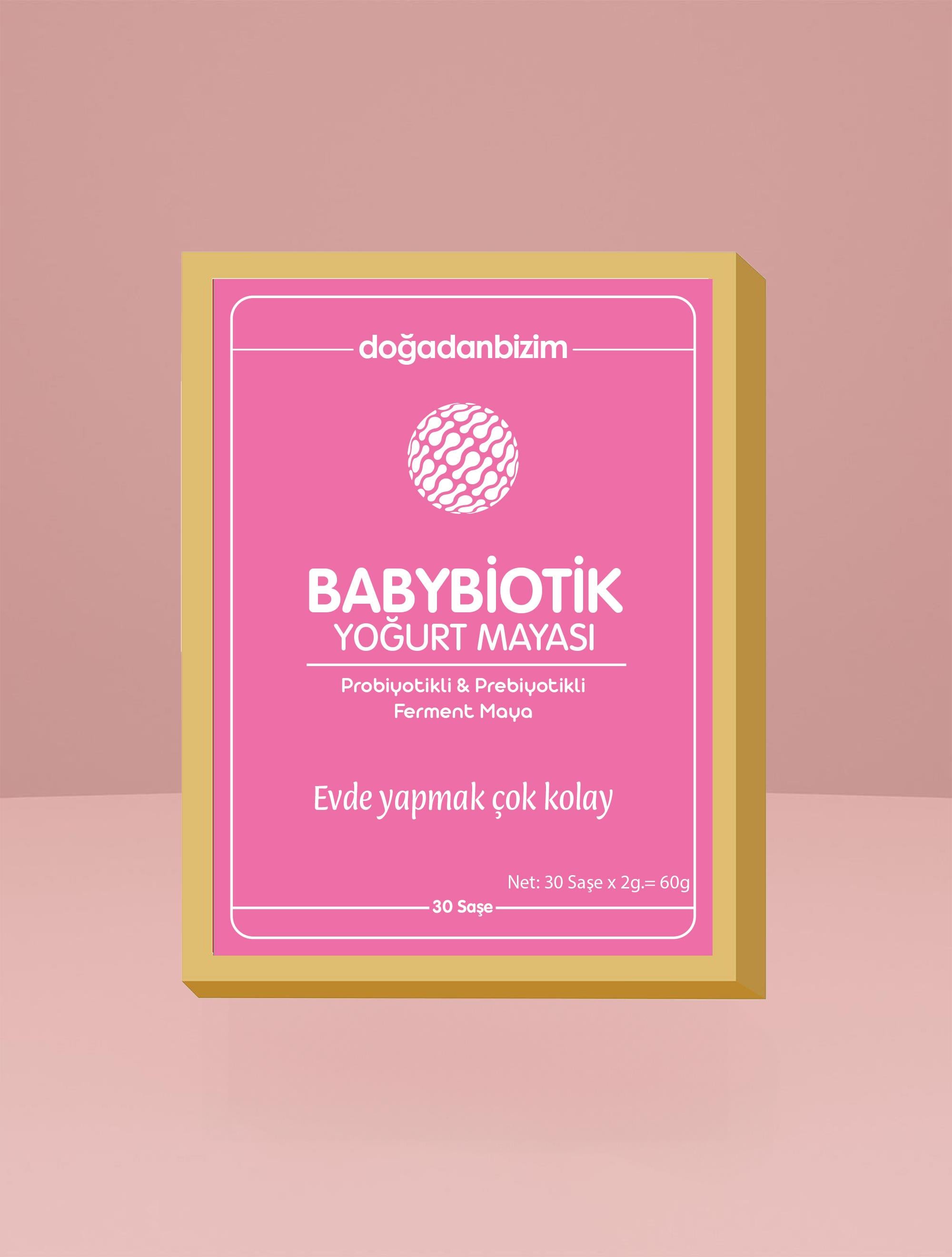 Babybiotik Probiyotik & Prebiyotik Yogurt Mayasi 30 Saşe
