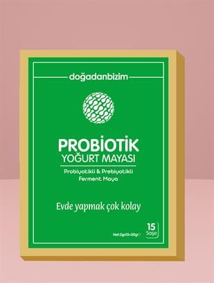 Artıbiotik Probiotik Prebiotik Yoğurt Mayası 15 Saşe