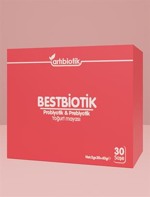 Bestbiotik Probiyotik & Prebiyotik Yoğurt Mayası 30 Saşe