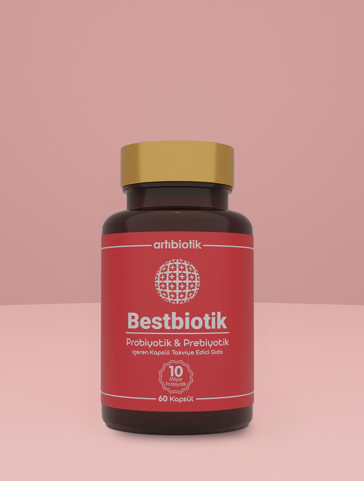 Artıbiotik Bestbiotik(60 Kapsül)