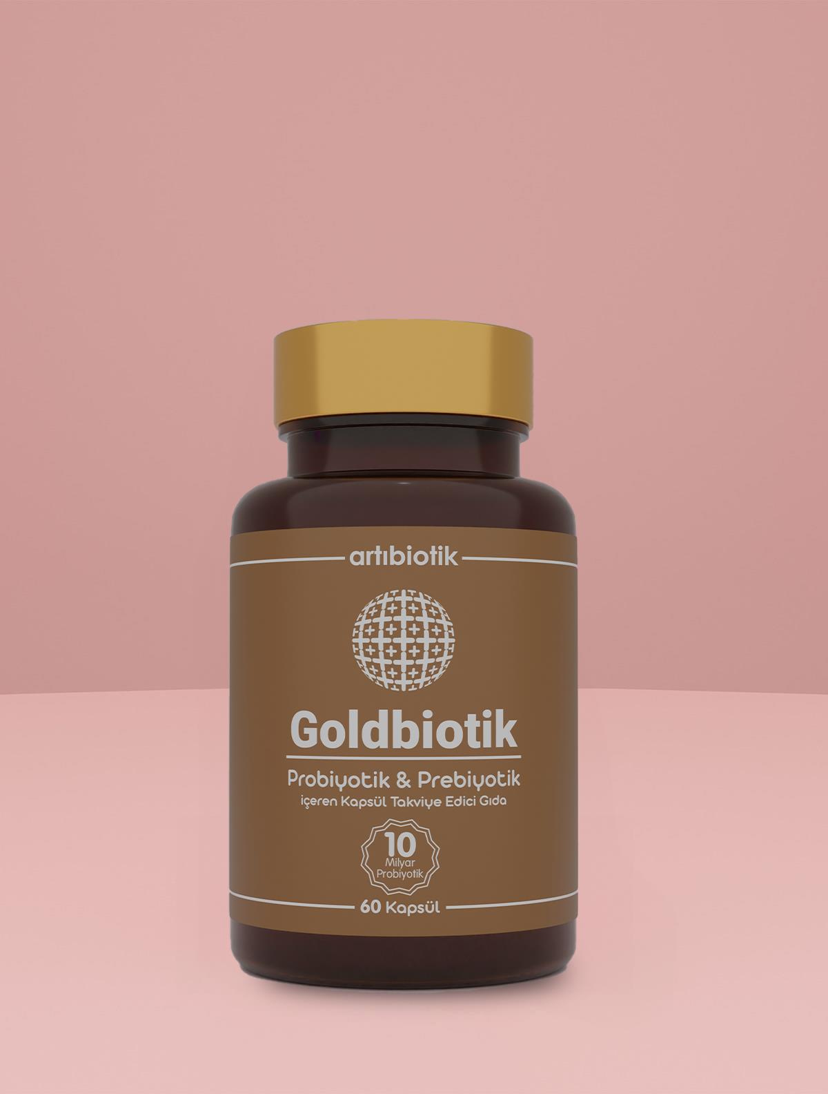 Artıbiotik Goldbiotik(60 Kapsül)