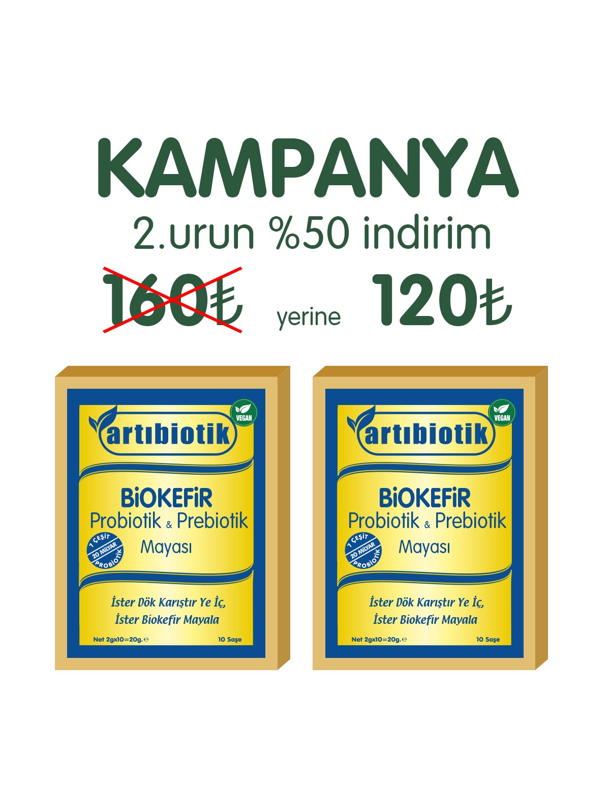 Biokefir Prebiotik Maya KAMPANYA