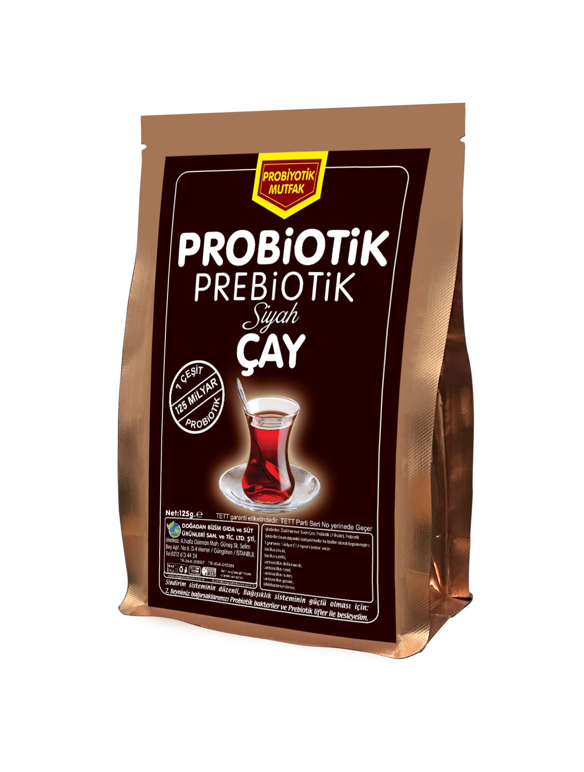 Probiyotik Prebiyotik Siyah Çay