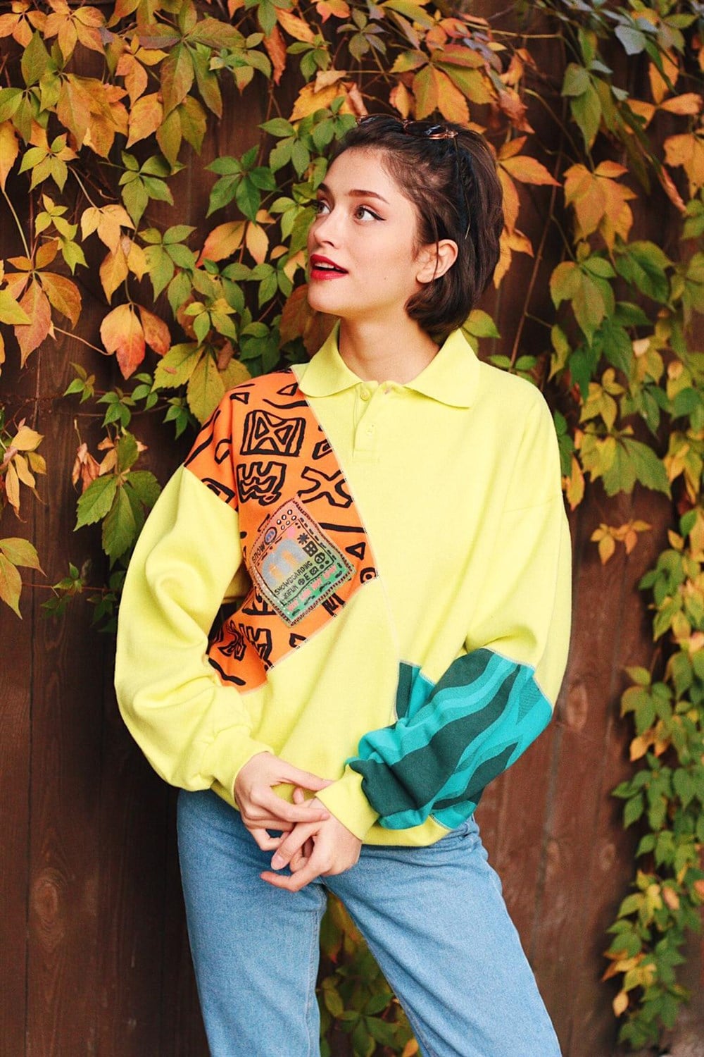 80ler Kayakçı Sweat