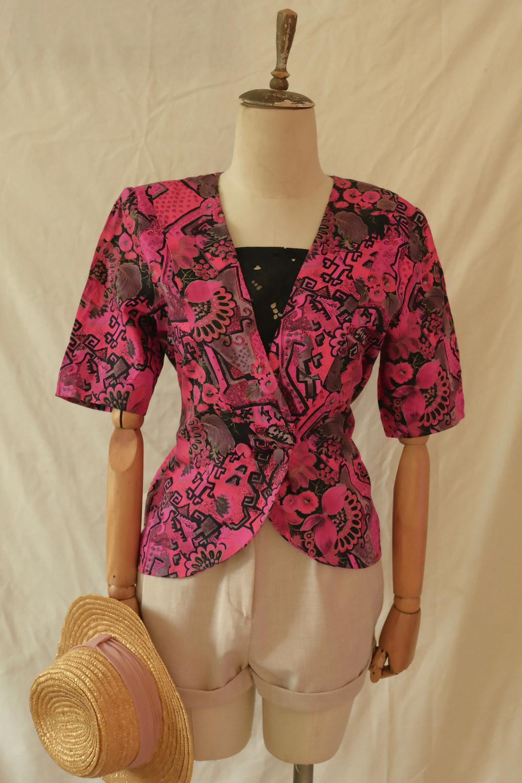 80ler Kruvaze Gömlek