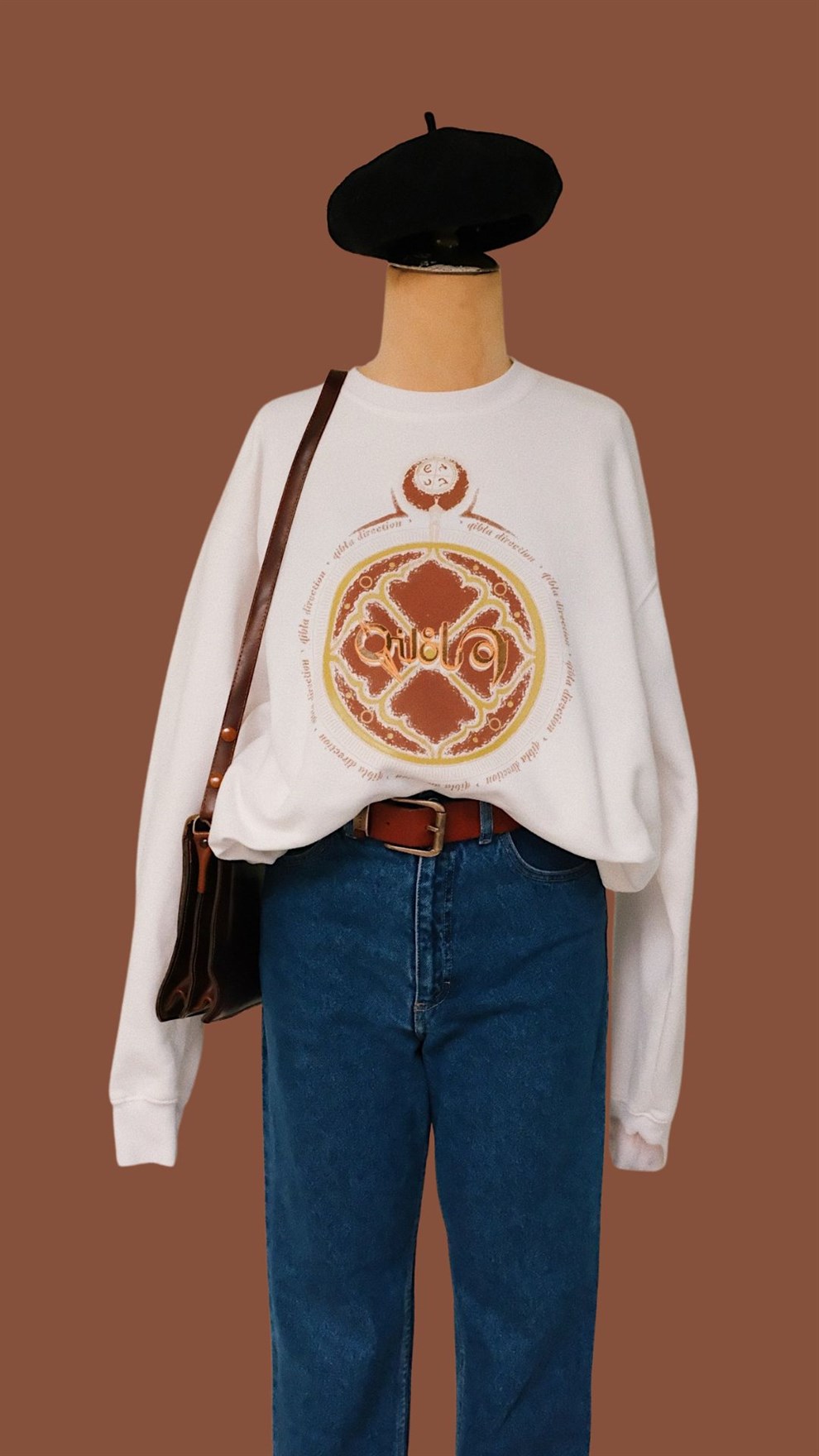 90lar Beyaz Sweat