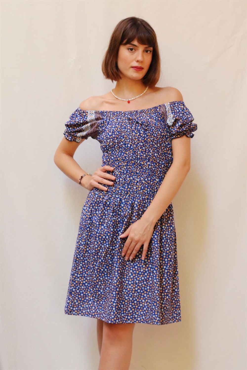 90's Floral Dress