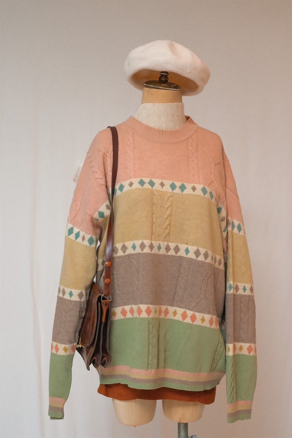 90lar Pastel Kazak