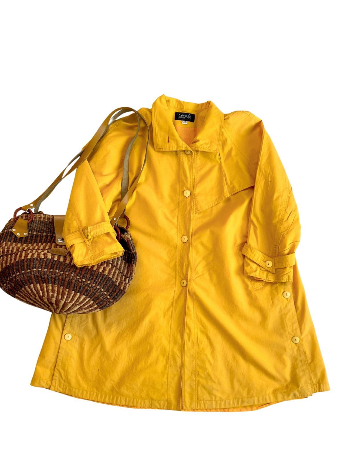 90lar Sarı Mevsimlik Mont