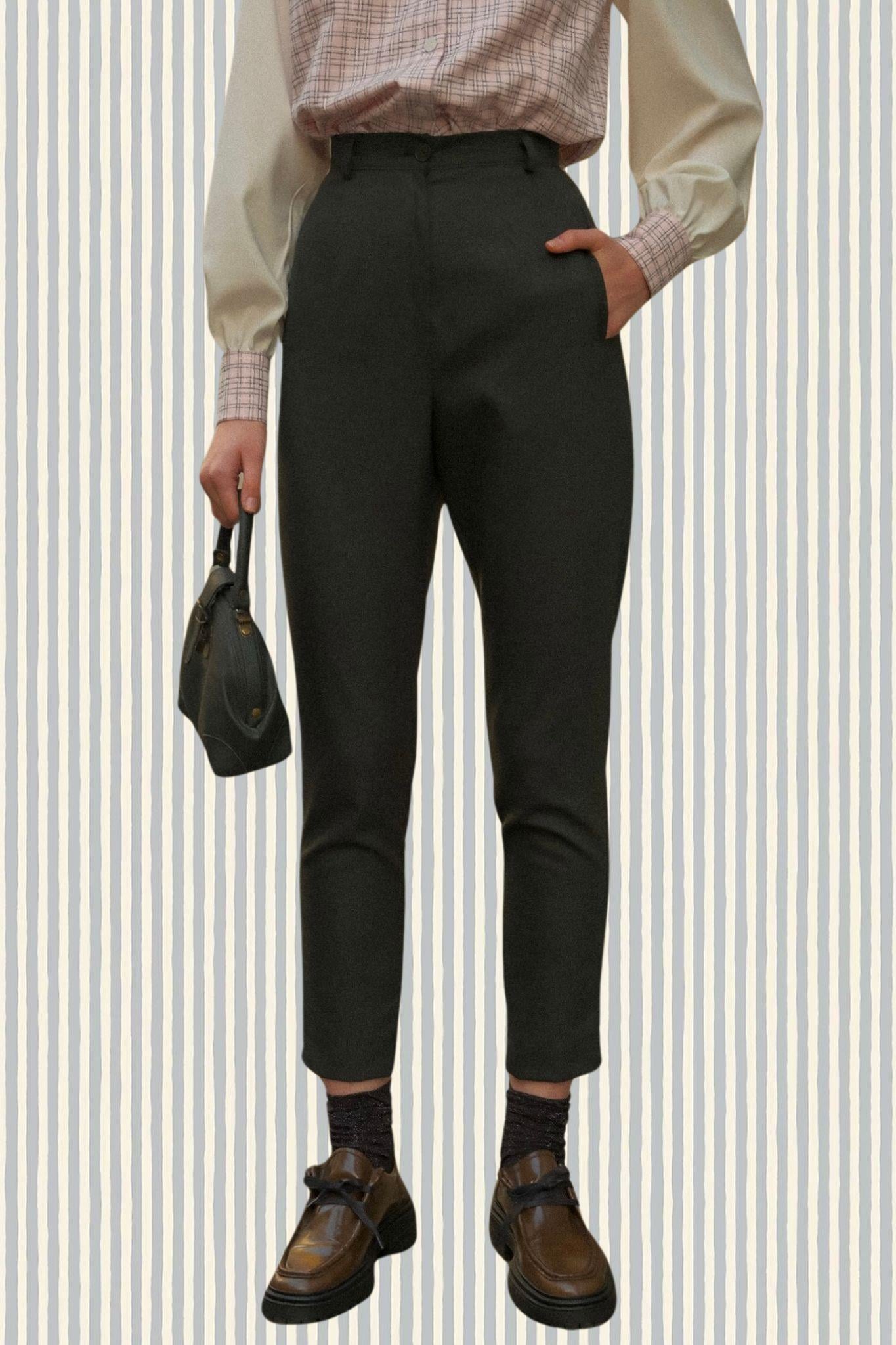 Antrasit Meggy Pantolon