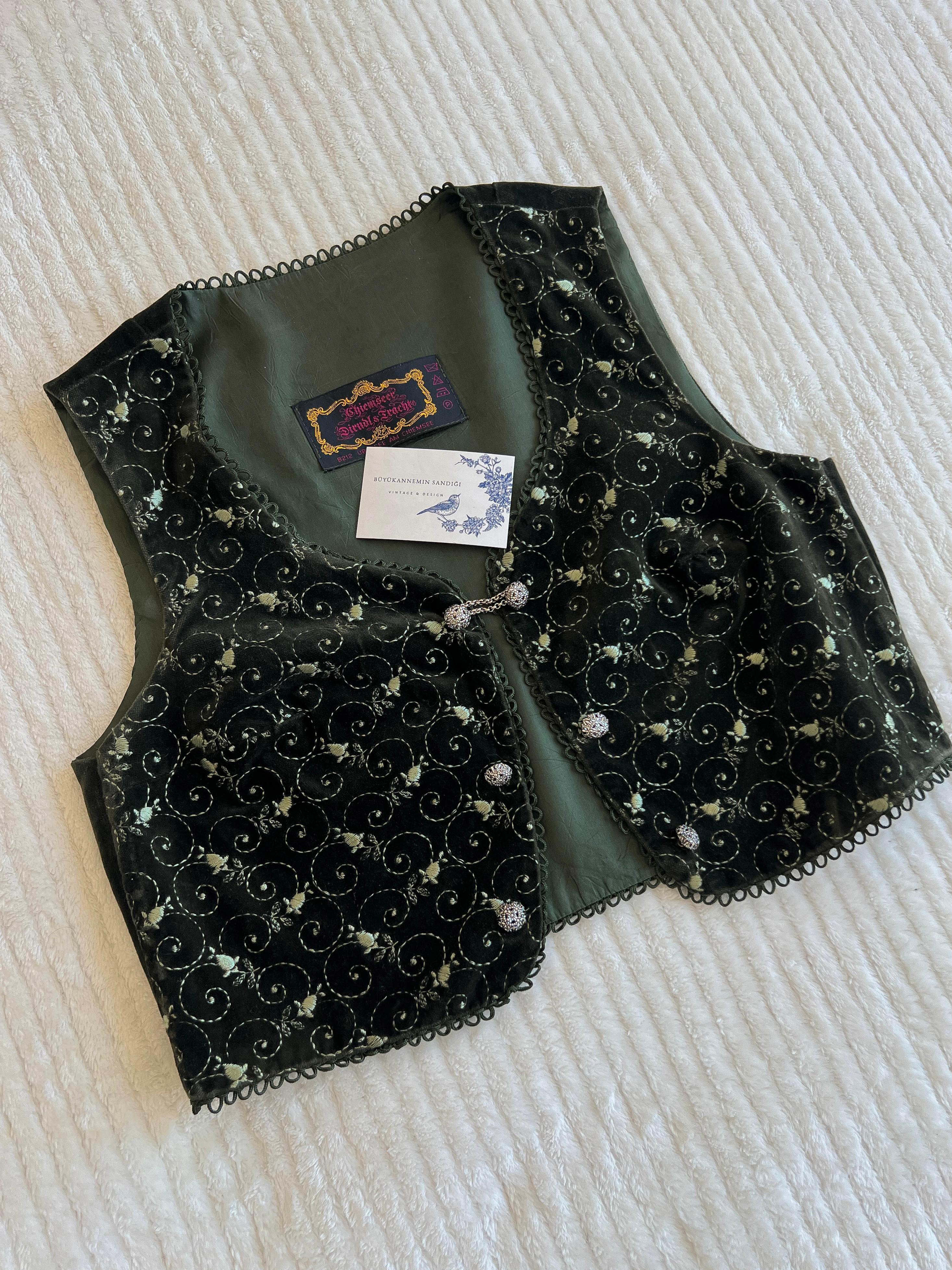 Bavyera Kadife Yelek