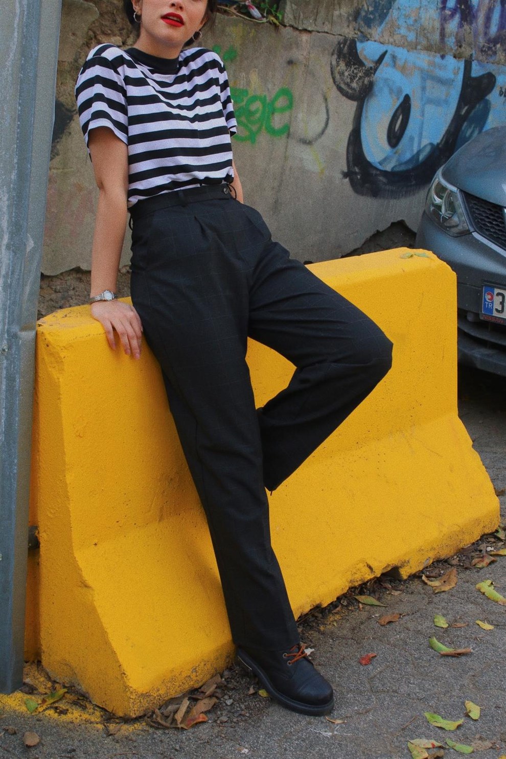 Esthelle Antrasit Pantolon