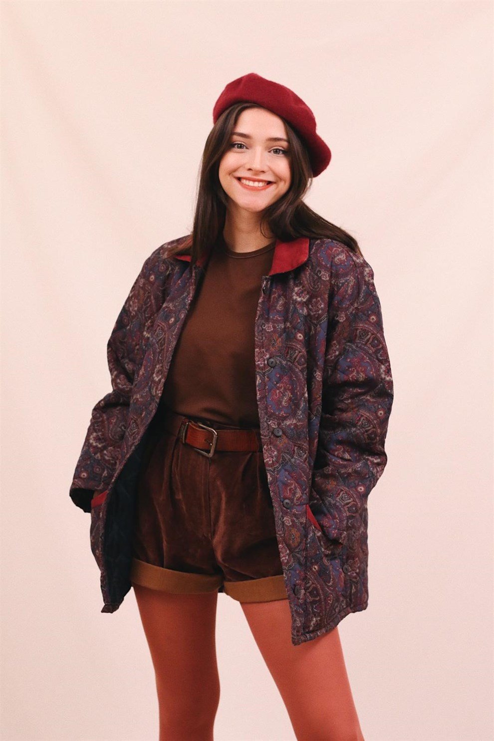 Ethnic Raincoat Coat