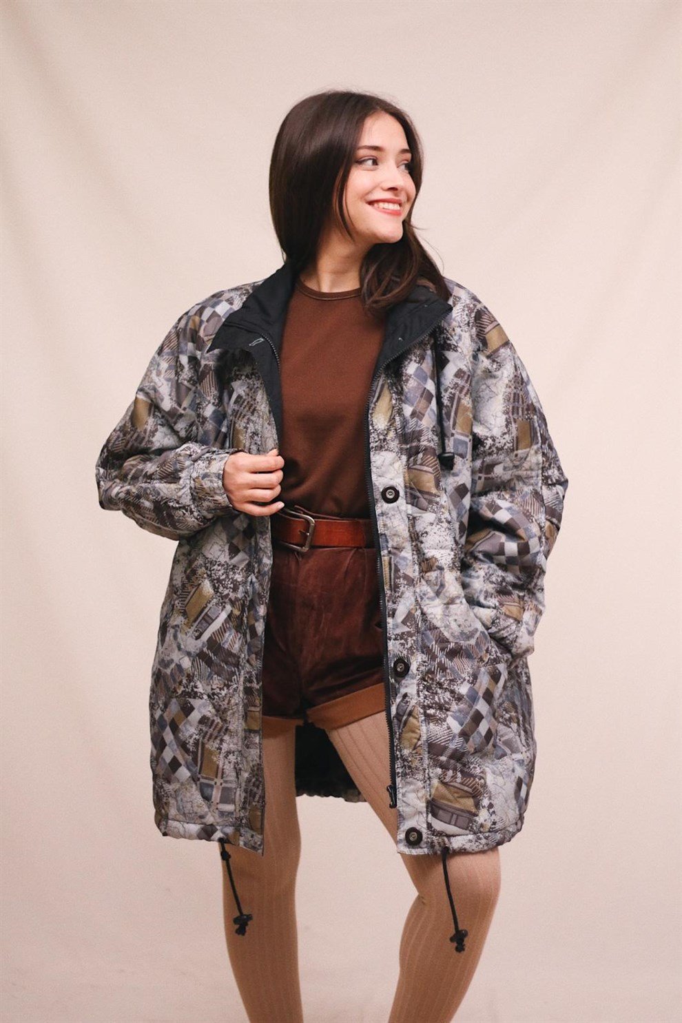 Ethnic Snow Coat