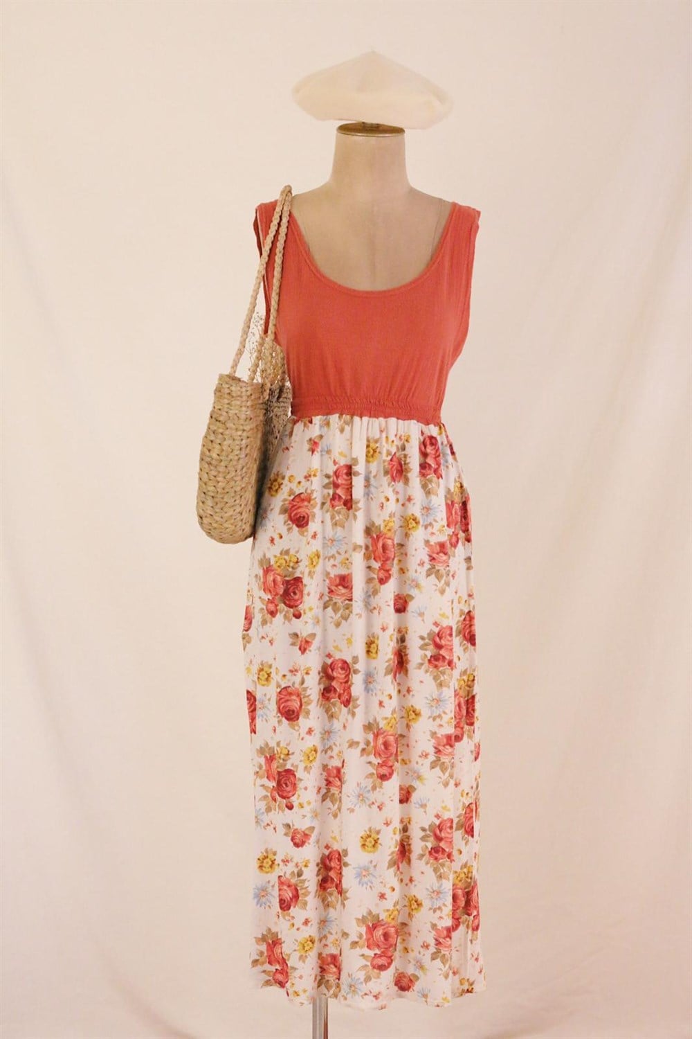 Floral 90's Dress