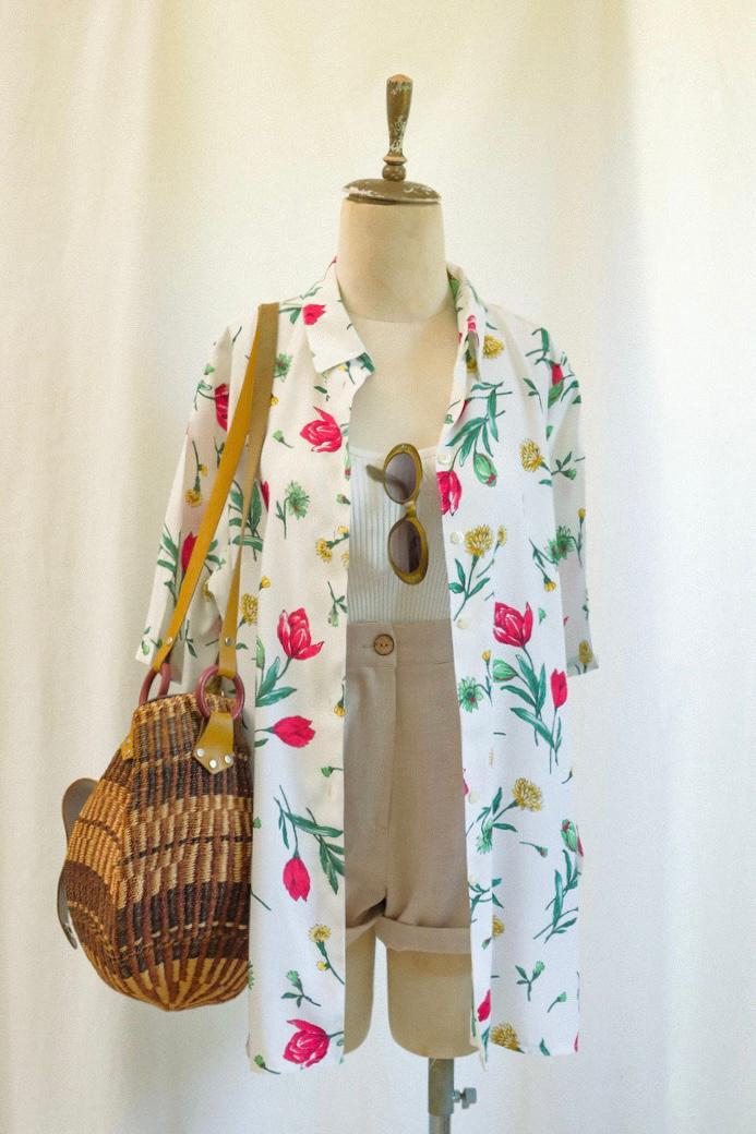 Floral Kimono Gömlek