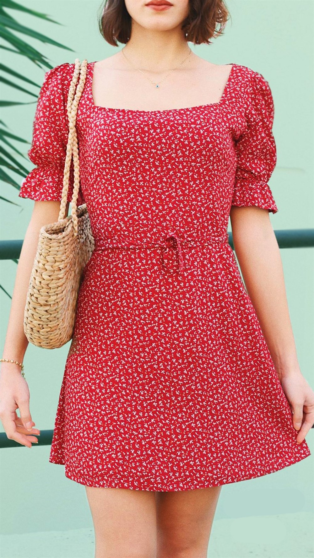 Red Clementine Dress