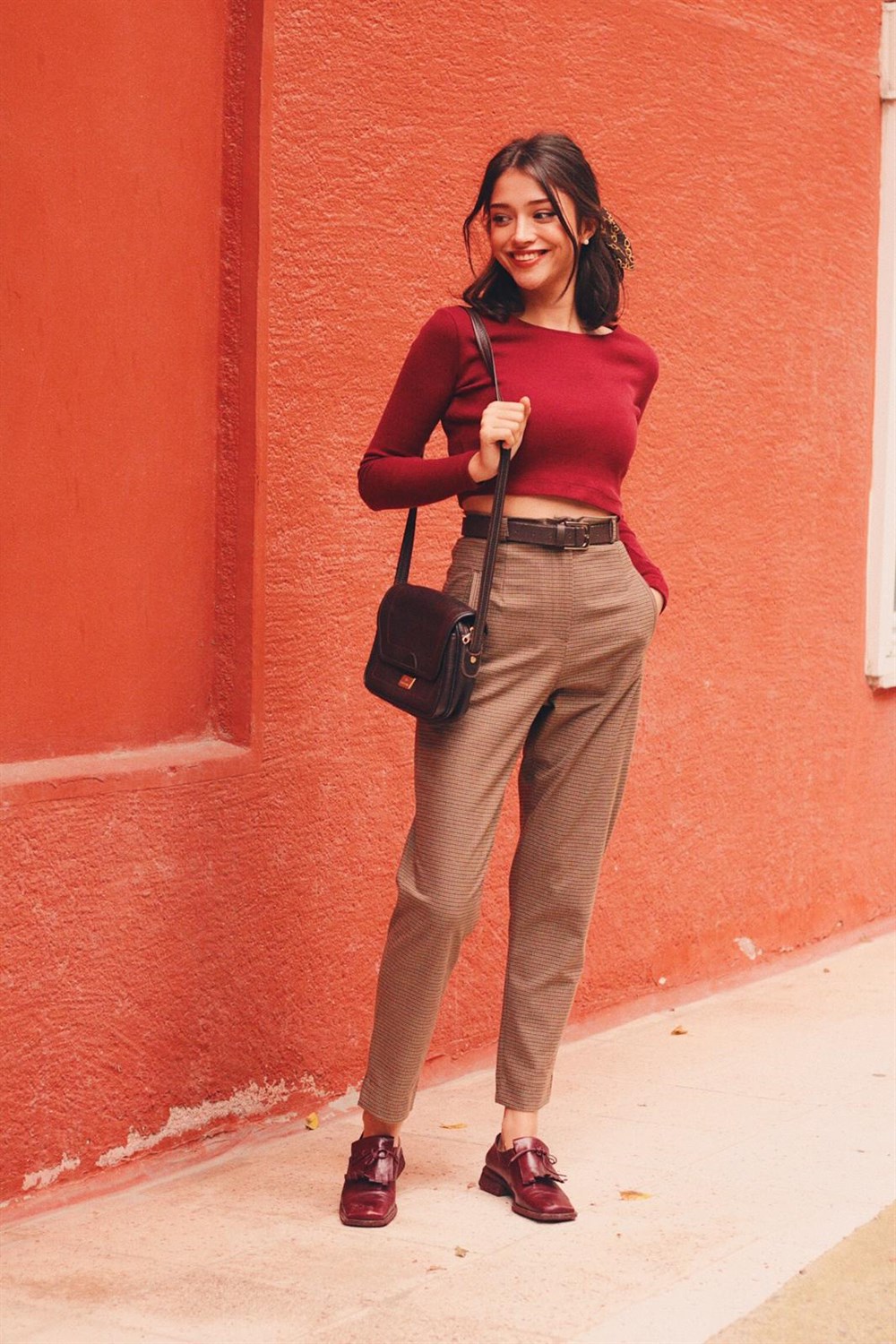 Meggy Brown Pants