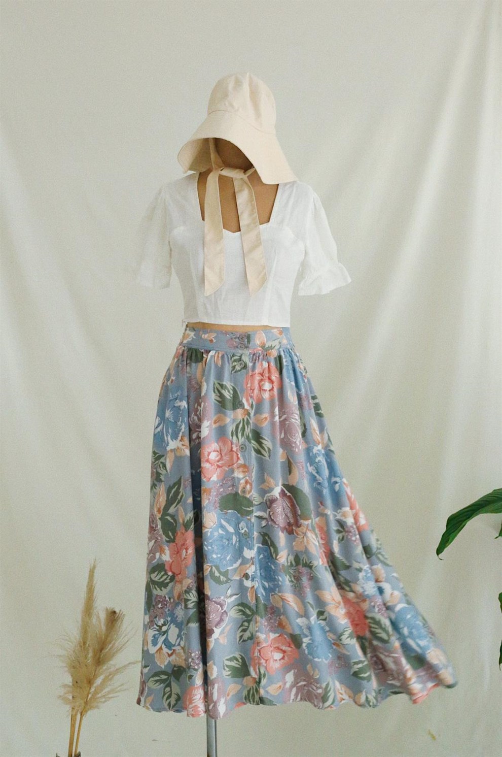 Pastel Floral Etek
