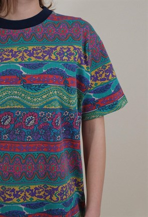 80ler Desenli T-shirt