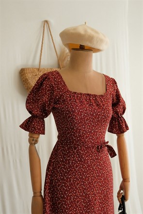 Red Clementine Dress