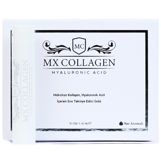 MX Collagen Hyalüronik Asit (30ML x 30 Şişe)