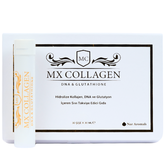 MX Collagen Somon DNA ve Glutatyon (30ML x 30 Şişe)