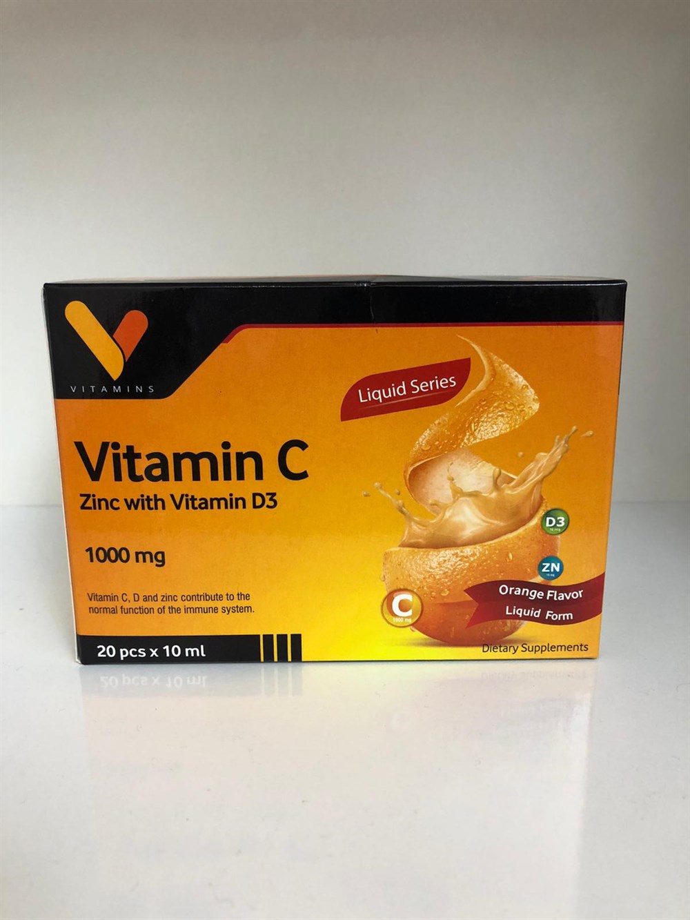 Vitamins Vitamin C Zinc With Vitamin D3 20*10ml