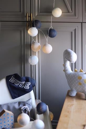 Stylish Blue Işıklı Top