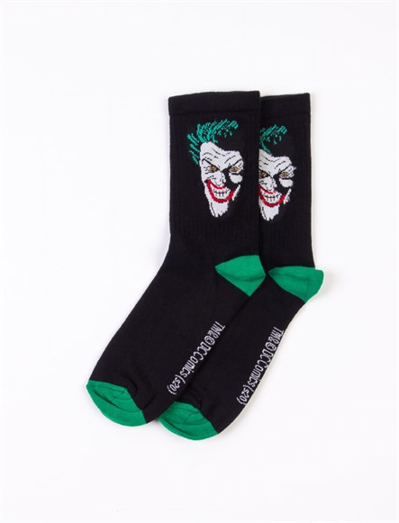Joker Lisanslı Yetişkin Tekli Çorap