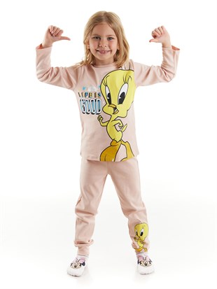 Looney Tunes Lisanslı Çocuk Pijama Takım 20251
