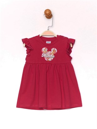 Minnie Mouse Lisanslı Bebek Elbise 19711