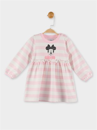 Minnie Mouse Lisanslı Bebek Elbise 19986