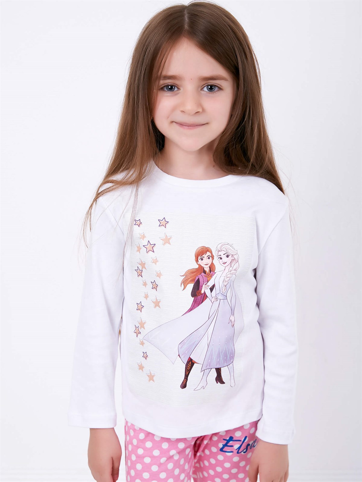 Frozen Lisanslı Çocuk Pijama Takım 18478 | Supermino