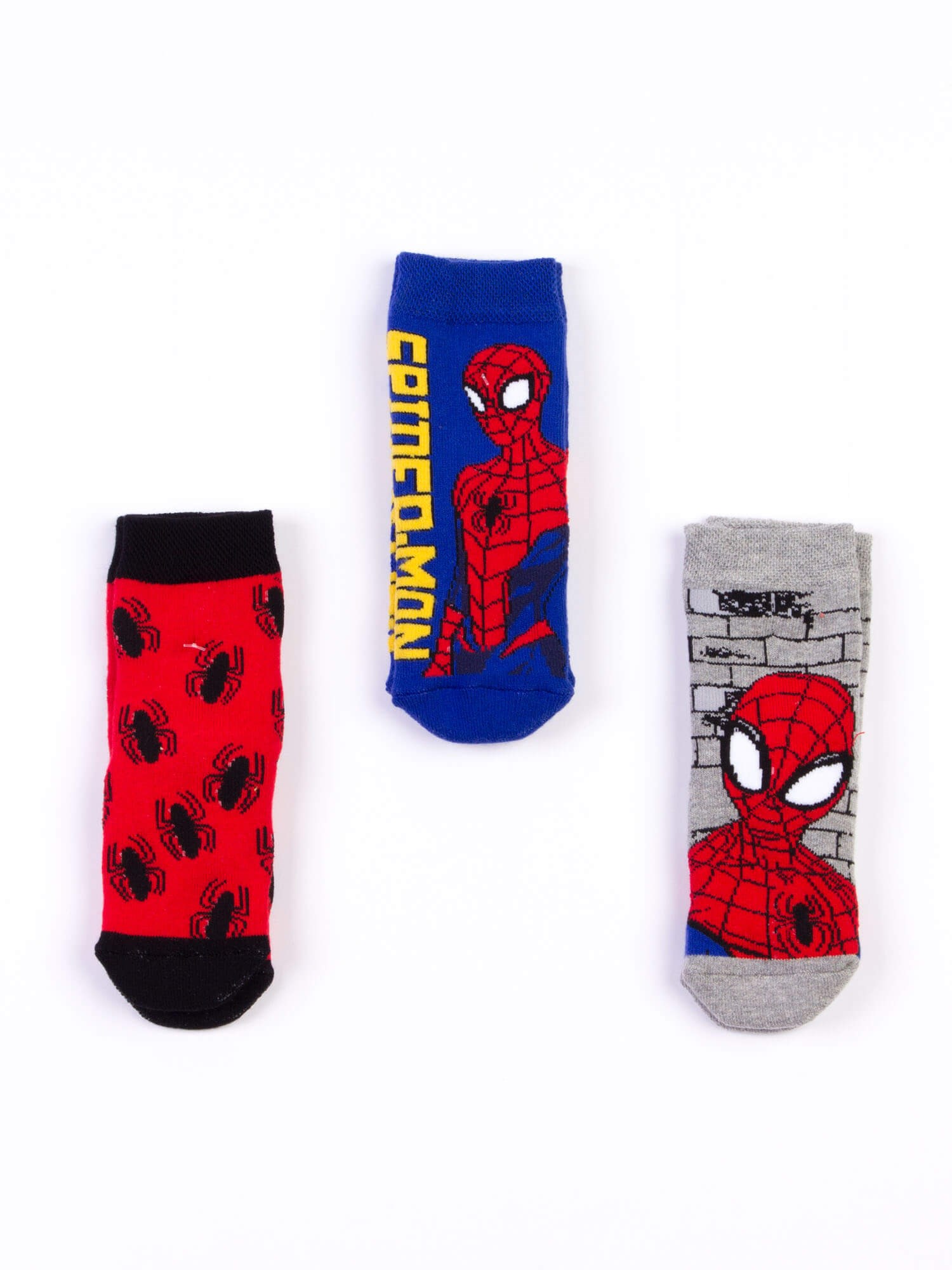 Spiderman 3 Çift Kaydırmaz Taban Havlu Çorap 19164