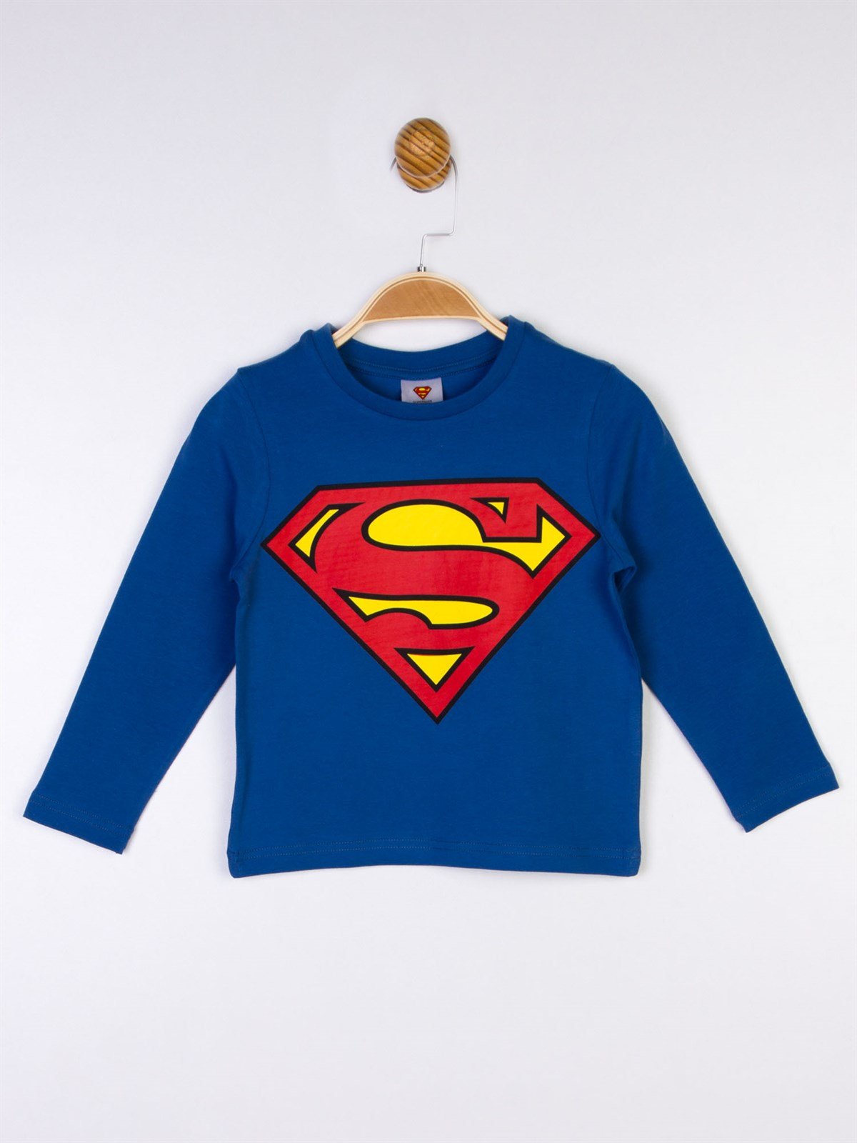 Superman Lisanslı Çocuk Uzun Kol Tişört 20477