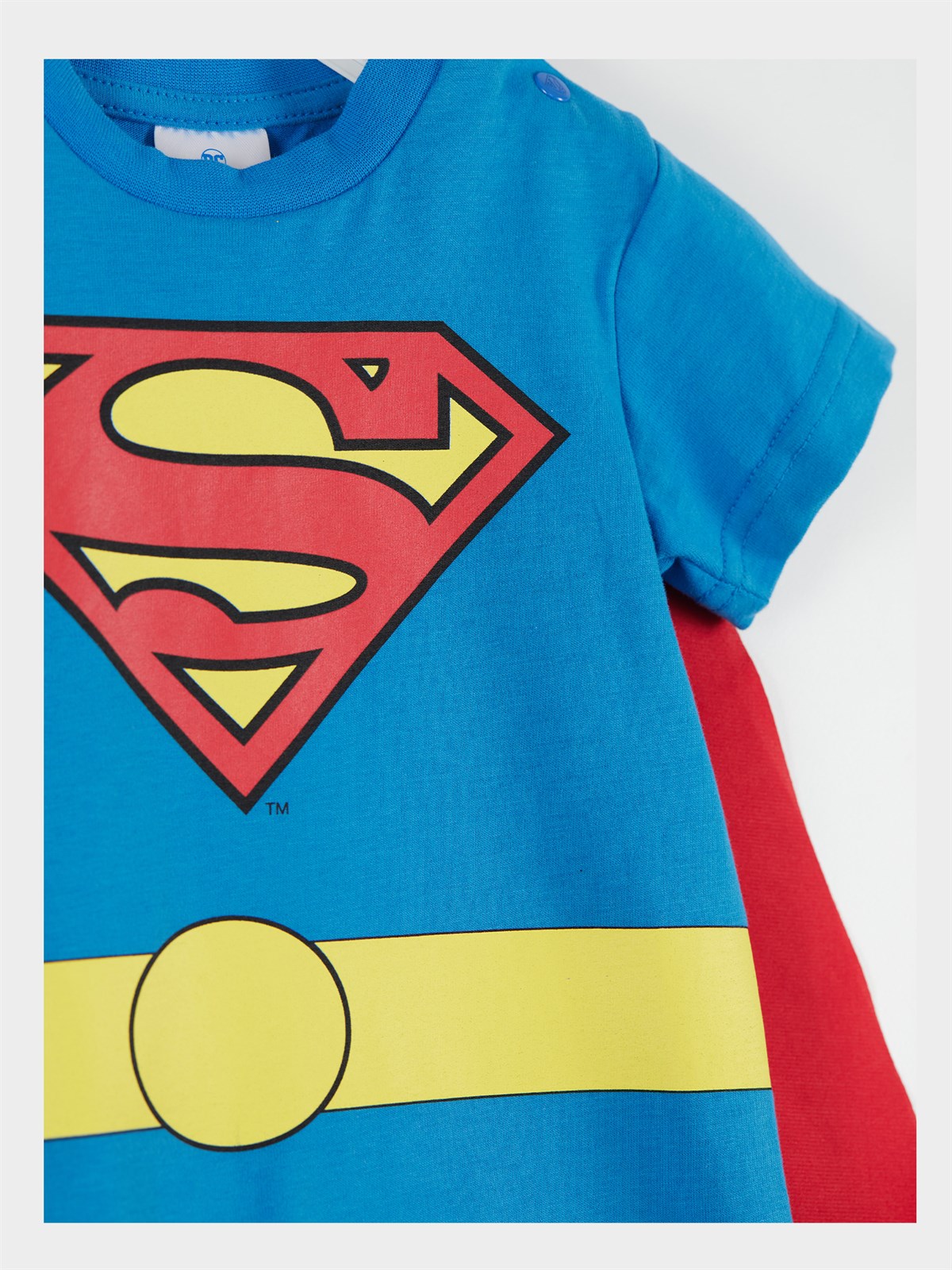 Superman Lisanslı Erkek Bebek Pelerinli Tulum 20856 | Supermino