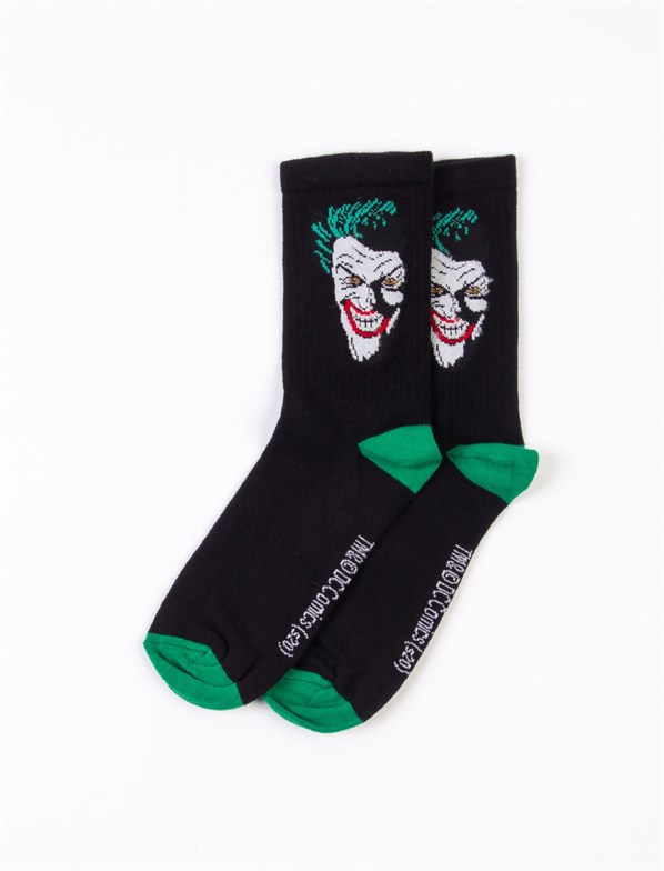 Joker Lisanslı Yetişkin Tekli Çorap | Supermino