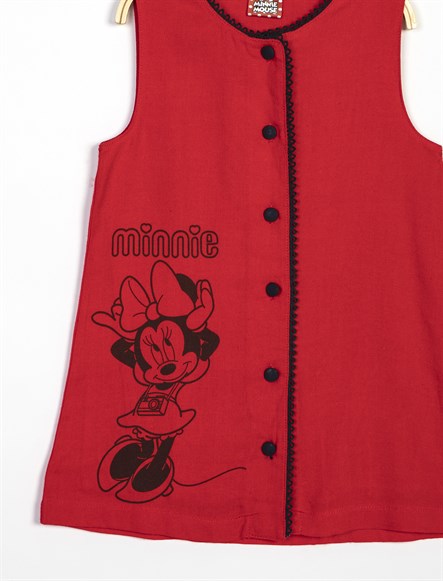 Disney Minnie Mouse Çocuk Elbise 13966