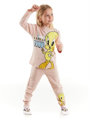 Looney Tunes Lisanslı Çocuk Pijama Takım 20251