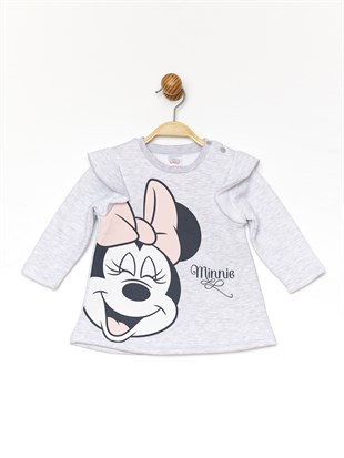 Minnie Mouse Lisanslı Bebek Elbise 18374
