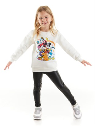 Minnie Mouse Lisanslı Çocuk Sweatshirt 20170