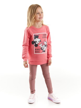 Minnie Mouse Lisanslı Çocuk Sweatshirt 20167