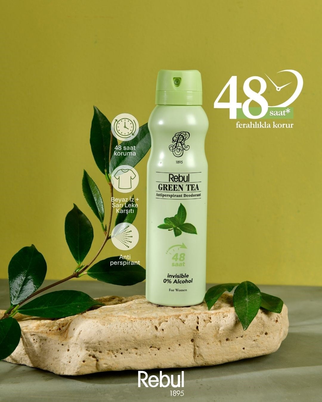 REBUL  GREEN TEA 150 ML KADIN DEODORANT