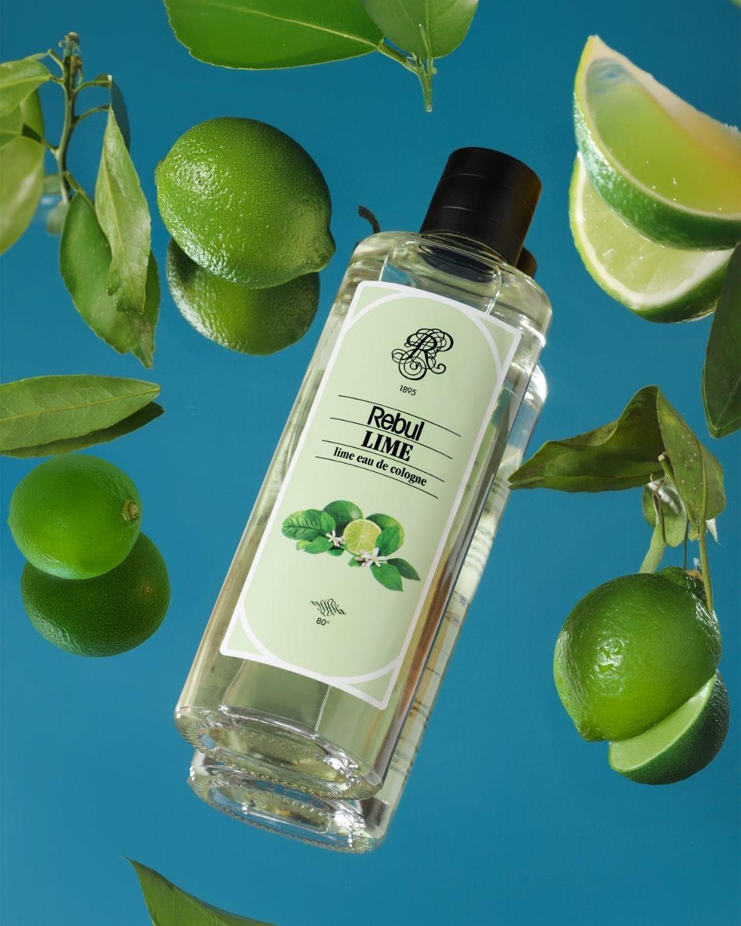 Rebul Lime EDC Kolonya 250 ml Cam Şişe