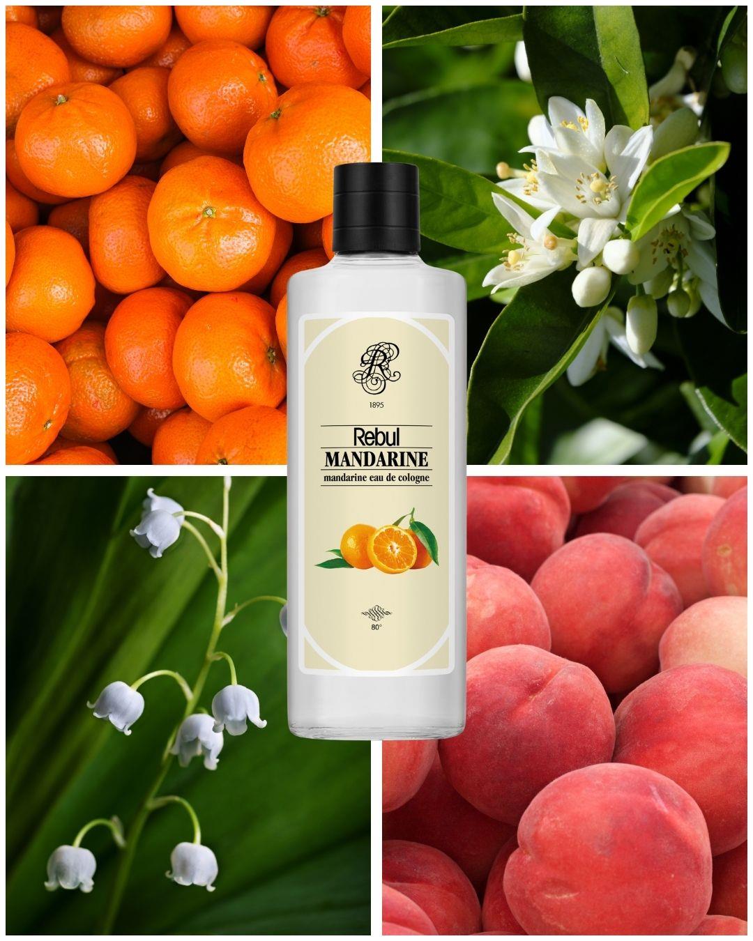 Rebul Mandarine EDC Kolonya 250 ml Cam Şişe