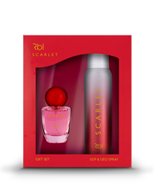 RBL Scarlet EDP Kadın Parfüm 50 ml ve Deodorant 150 ml Seti